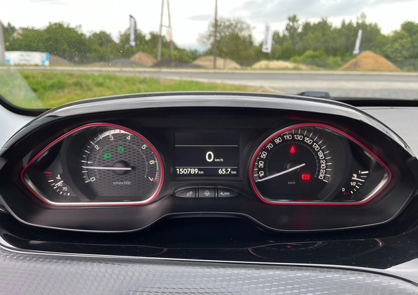 Peugeot 2008 cena 49900 przebieg: 150789, rok produkcji 2017 z Frombork małe 704